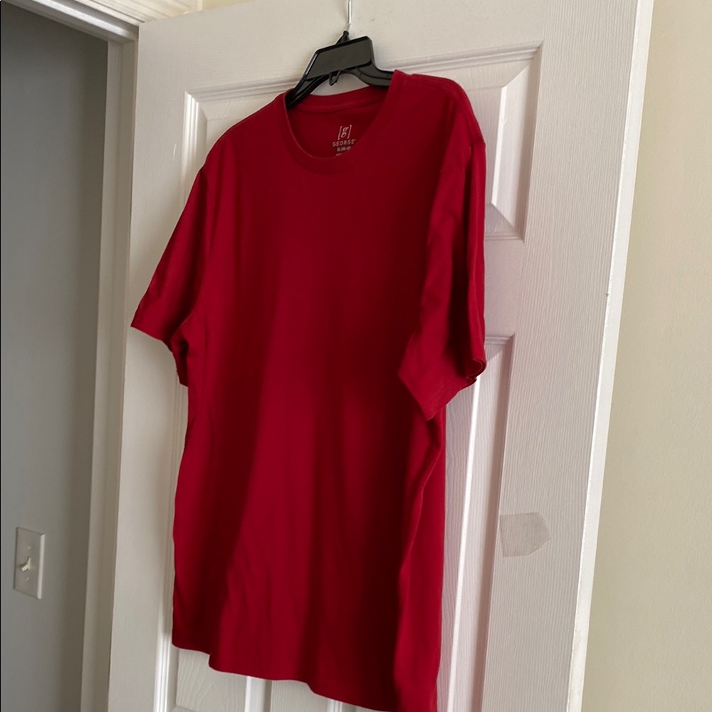 3 Men's Red T-Shirt-Red, Navy, & Black